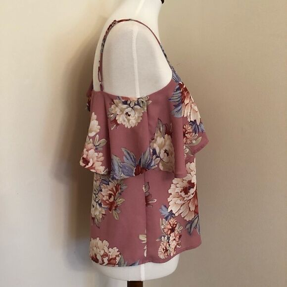 Paper Crane | One Shoulder Floral Top - Picture 4 of 8